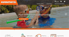 Desktop Screenshot of experimenta.com.mx